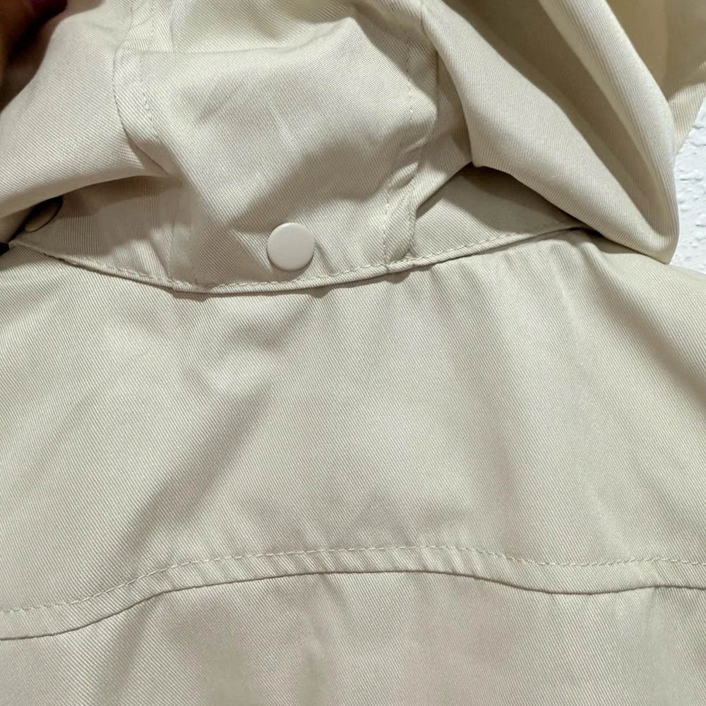 Tahari Girls' Tan Belted Pea‎ Coat 4T
